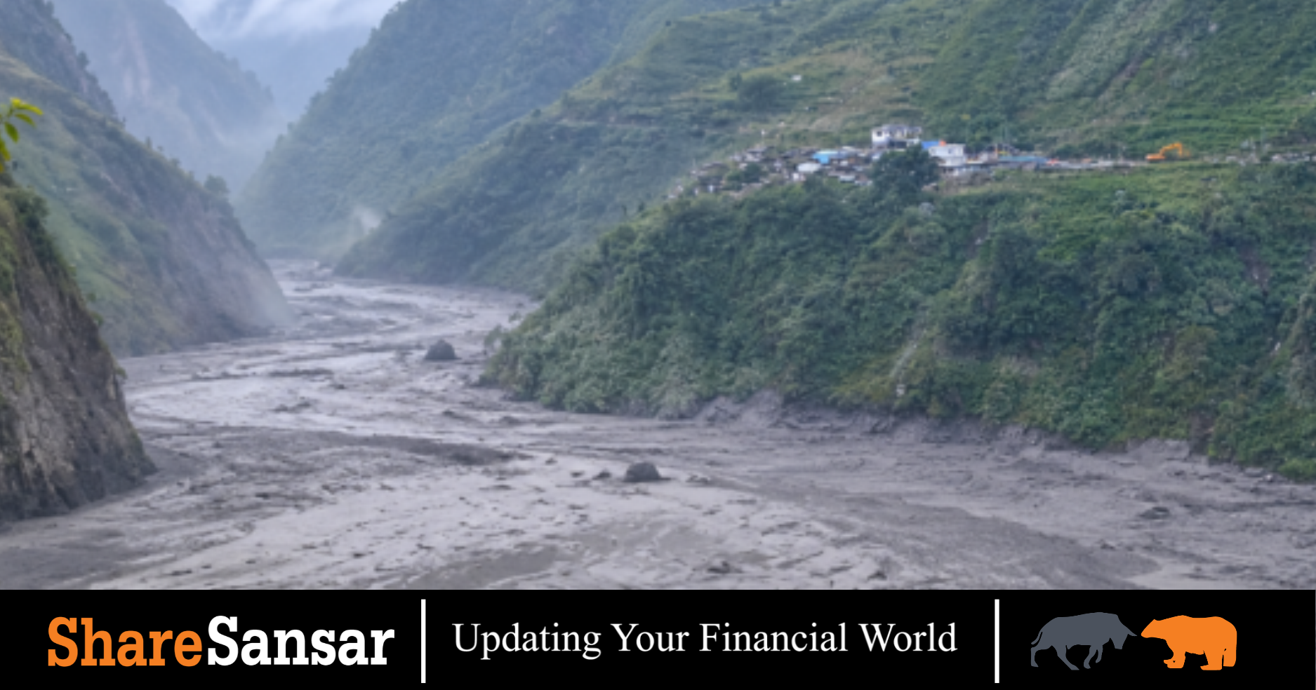 Sudden Flood in Budhi Gandaki Sweeps Away 35 Houses in Gorkha ...