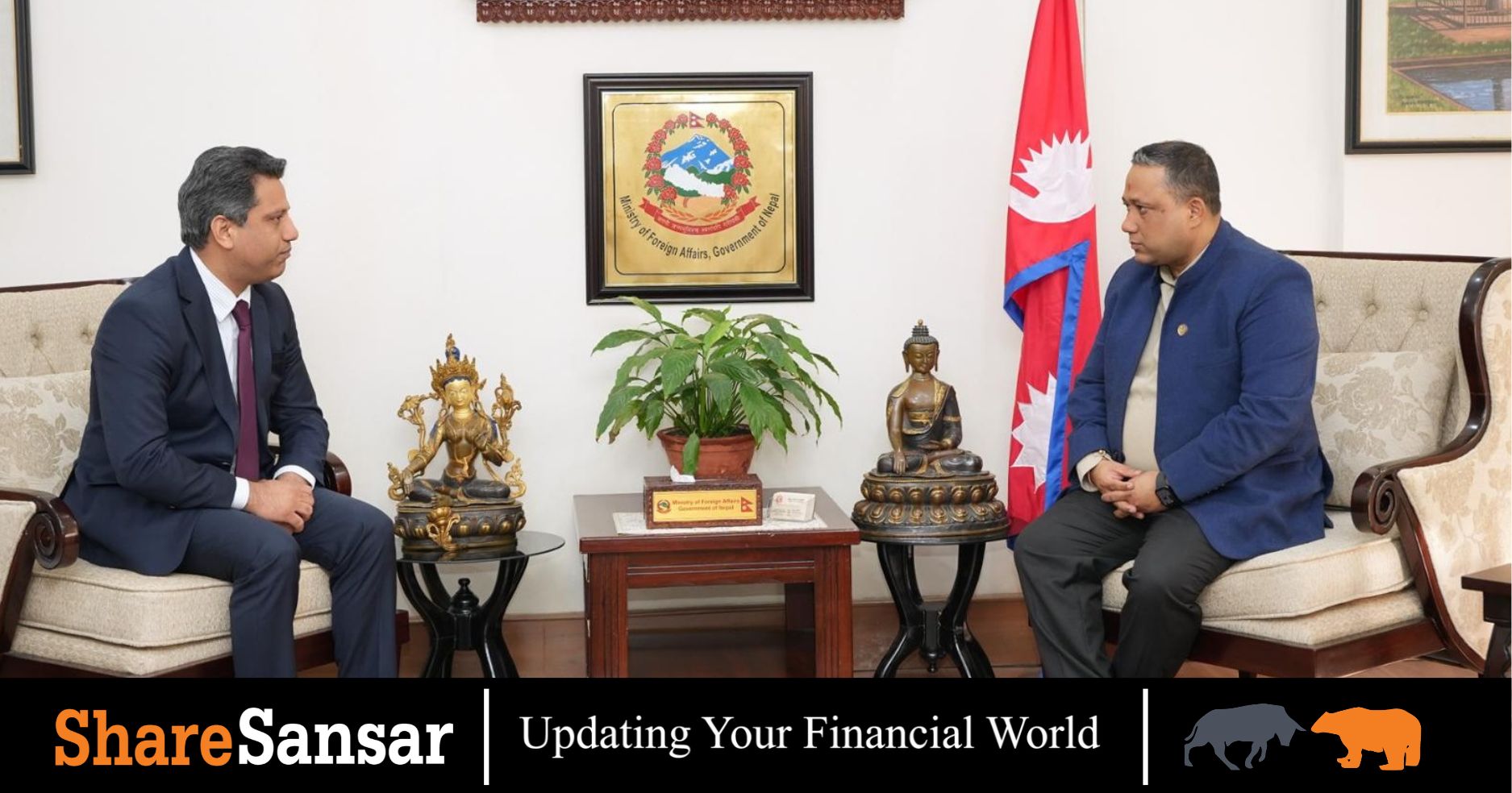 Pakistani Ambassador Khan Pays Courtesy Call on Foreign Minister Khanal ...
