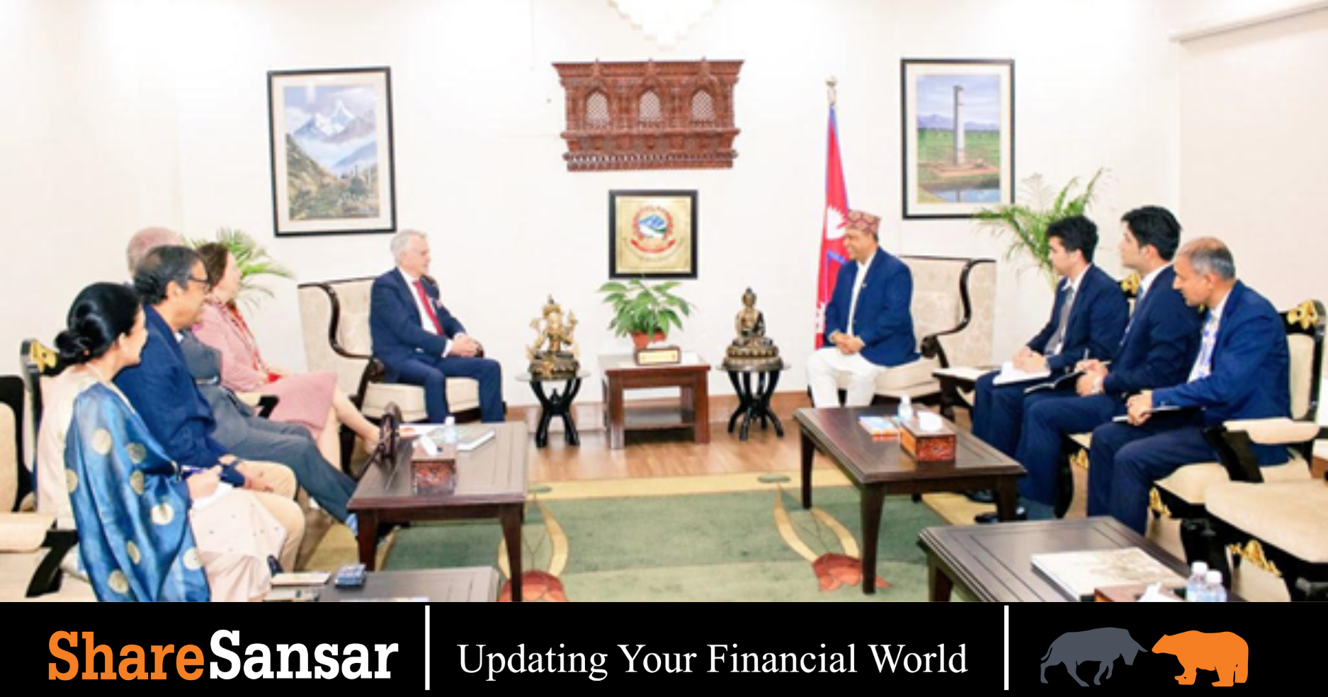 US Assistant Secretary Kapur Meets Foreign Minister Shishir Khanal ...