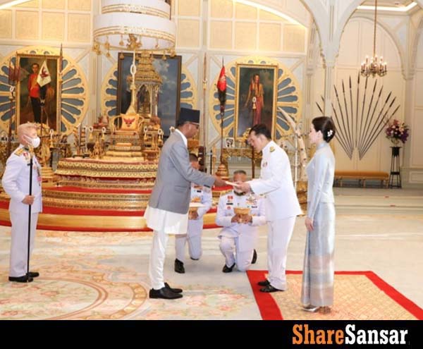 Nepali Ambassador to Thailand Presents Letters of Credence to His ...