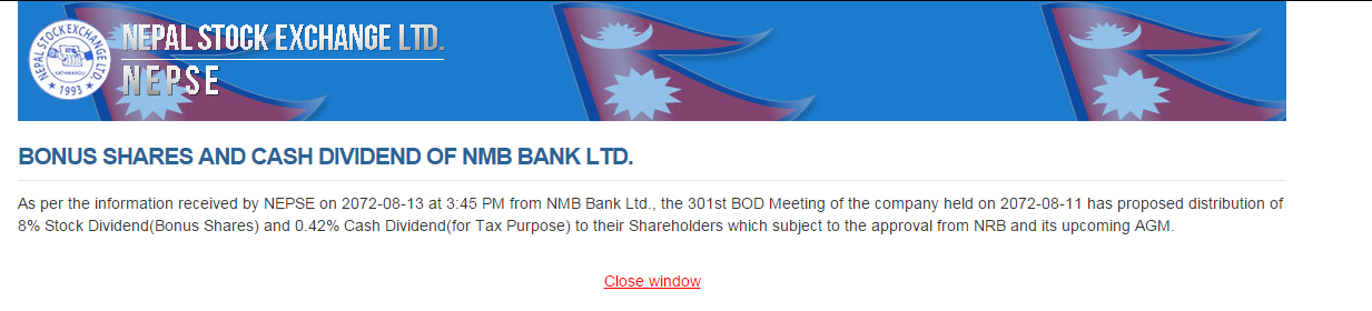 Nepal Stock
