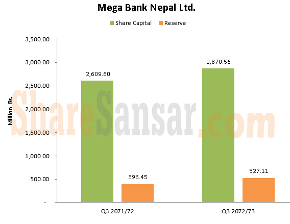 Mega share capital with wm